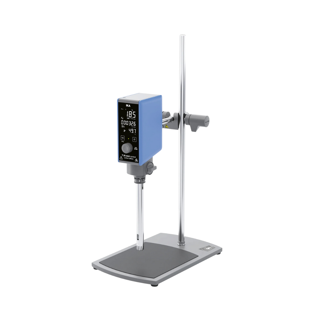 IKA T 25 easy clean control Solution, Dispergierer-Set, Temp-Messung, 3.000-25.000 rpm, 0010015125