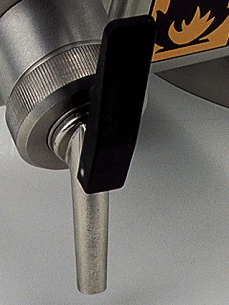 Bürkle, Sicherheitsbehälter V2A, Zapfhahn, Überdruckv., 25L, #2601-4025