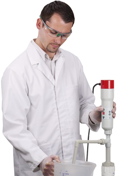 Bürkle, EnergyOne netzbetr. Fasspumpe m.Auslaufbog., 100cm, #5900-2100
