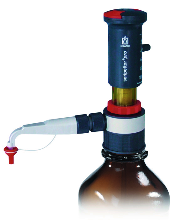 BRAND Flaschenaufsatz-Dispenser seripettor® pro (2,5 - 25 ml) 4720450